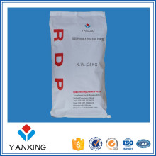 Redispersible polymer powder for decoration mortar